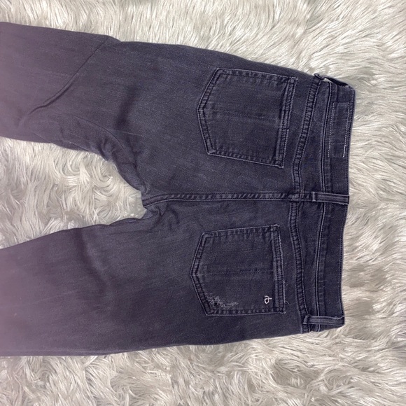 Rag & Bone distressed black skinny jeans - Picture 6 of 7